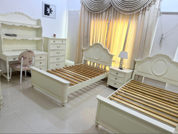 Bedroom Sets - Home Center  - 6 Pieces Set  - White