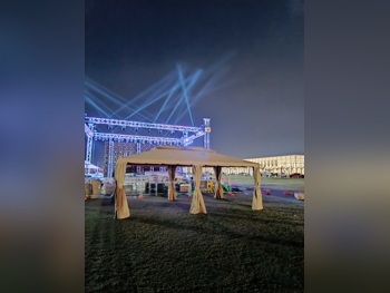 Tents - Brown -Length: 4 CM -Width: 6 CM -Height: 24 CM