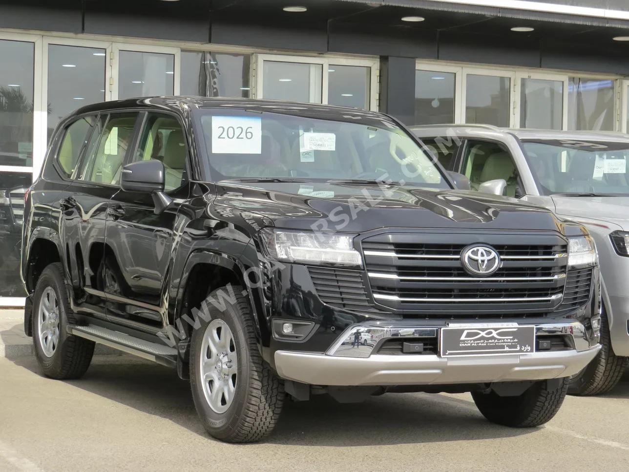 تويوتا لاند كروزر جي اكس 2026 اوتوماتيك 0 كم 6 سلندر دفع رباعي اس يو في أسود تحت الضمان