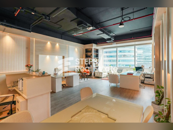 مكاتب تجارية - مفروشة بالكامل - لوسيل - منطقة المارينا