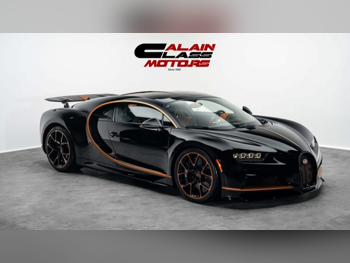 Bugatti  Chiron  2023  Automatic  1,040 Km  16 Cylinder  All Wheel Drive (AWD)  Coupe / Sport  Black