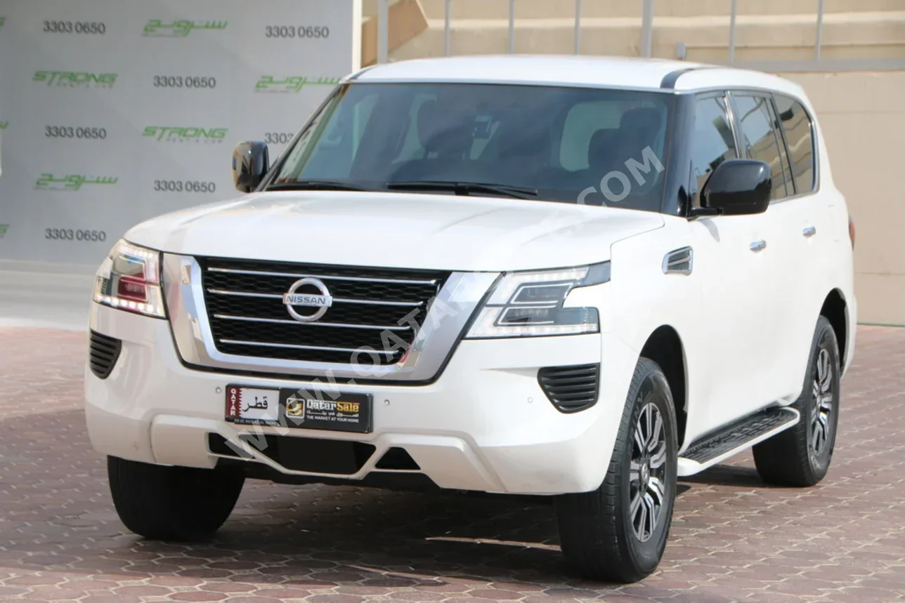نيسان باترول أكس أي 2020 اوتوماتيك 201,000 كم 6 سلندر دفع رباعي اس يو في أبيض