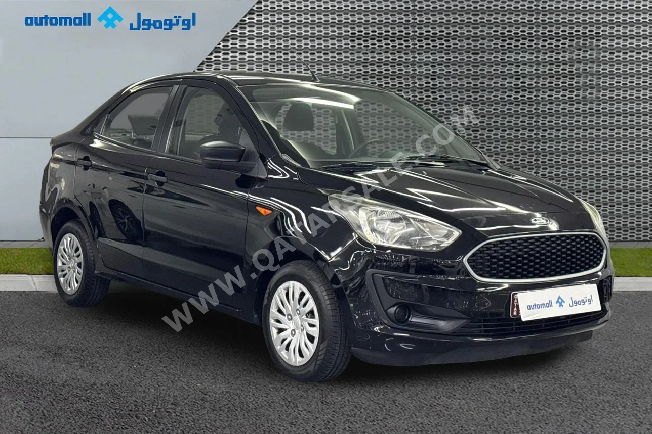 فورد فيجو 2020 اوتوماتيك 41,103 كم 4 سلندر سحب امامي سيدان أسود تحت الضمان