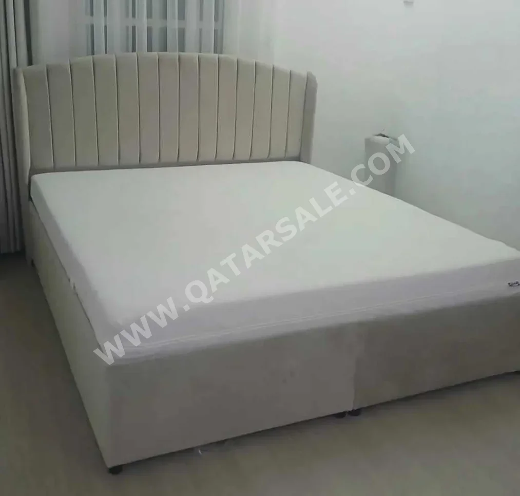 Beds - Lifestyle - King - Brown - Mattress Included