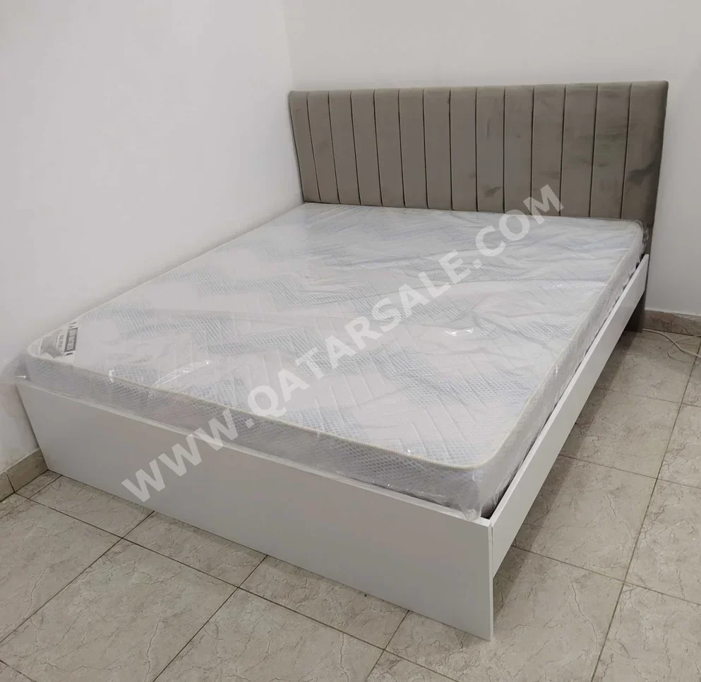 Beds - Lifestyle - King - Brown - Mattress Included