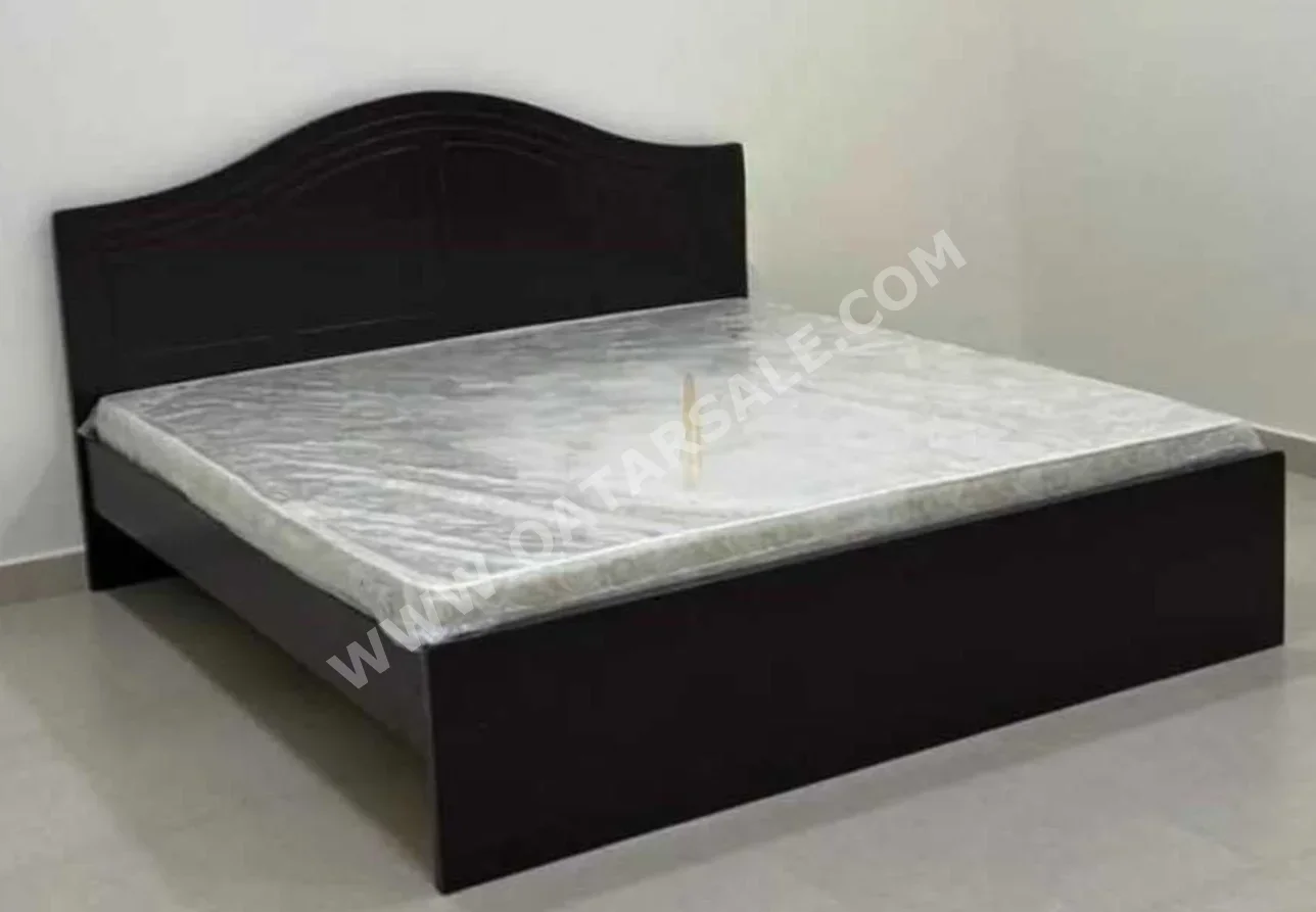 Beds - Lifestyle - King - Brown - Mattress Included