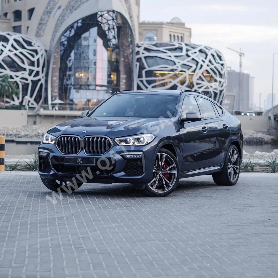 BMW X-Series X6 50i 2021 Automatic 30,000 Km 8 Cylinder All Wheel Drive (AWD) SUV Gray With Warranty