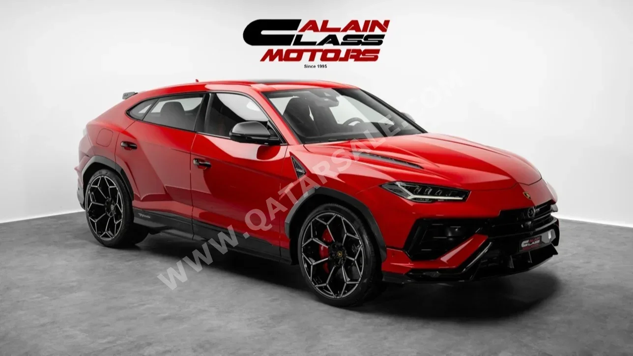 Lamborghini Urus Performante 2025 Automatic 300 Km 8 Cylinder All Wheel Drive (AWD) SUV Red