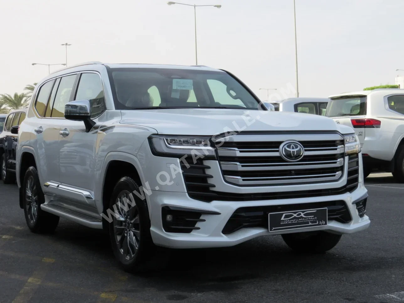 تويوتا لاند كروزر في اكس ار توين توربو 2025 اوتوماتيك 19,000 كم 6 سلندر دفع رباعي اس يو في أبيض تحت الضمان