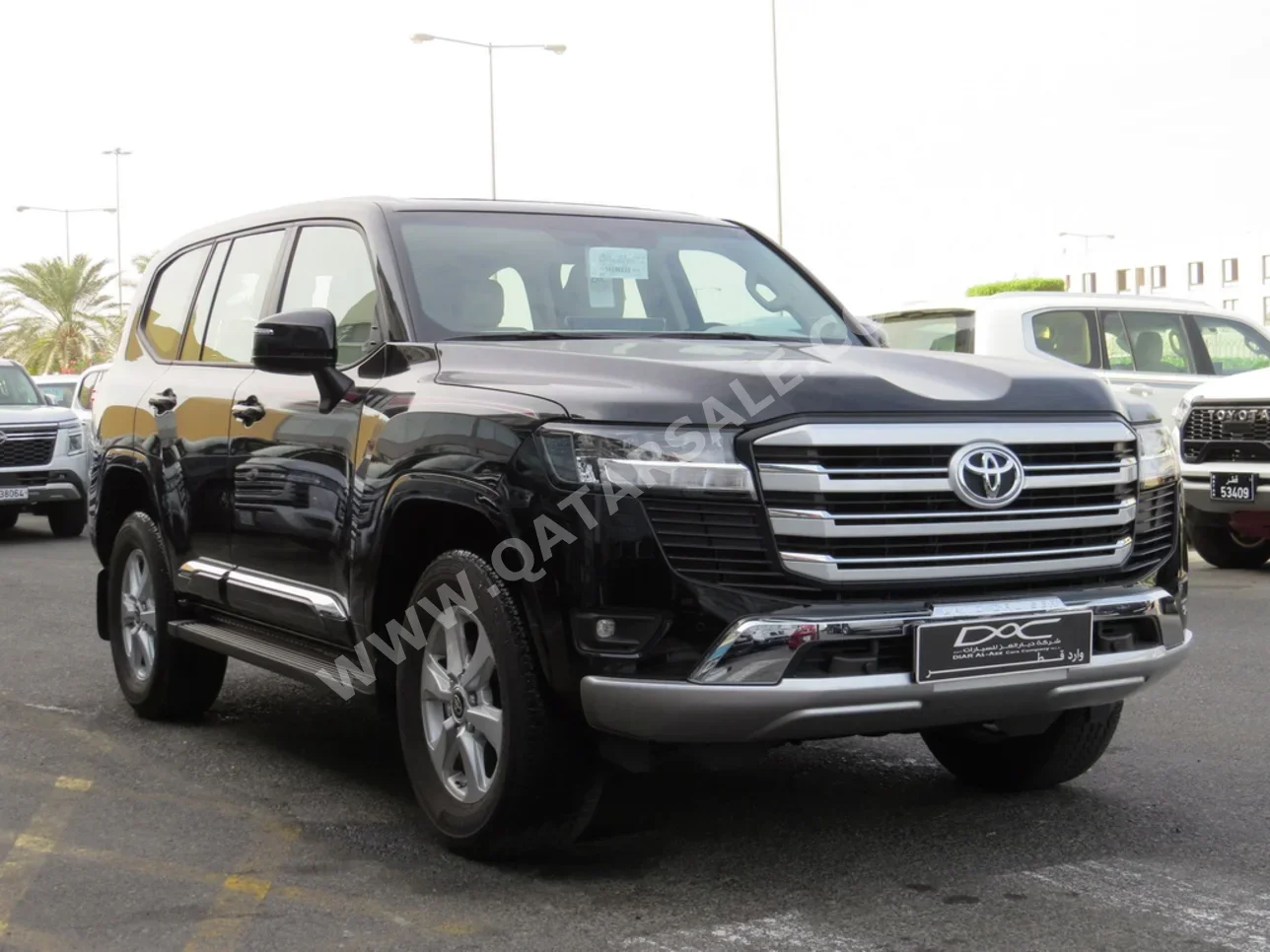 تويوتا لاند كروزر جي اكس ار توين توربو 2025 اوتوماتيك 3,000 كم 6 سلندر دفع رباعي اس يو في أسود تحت الضمان