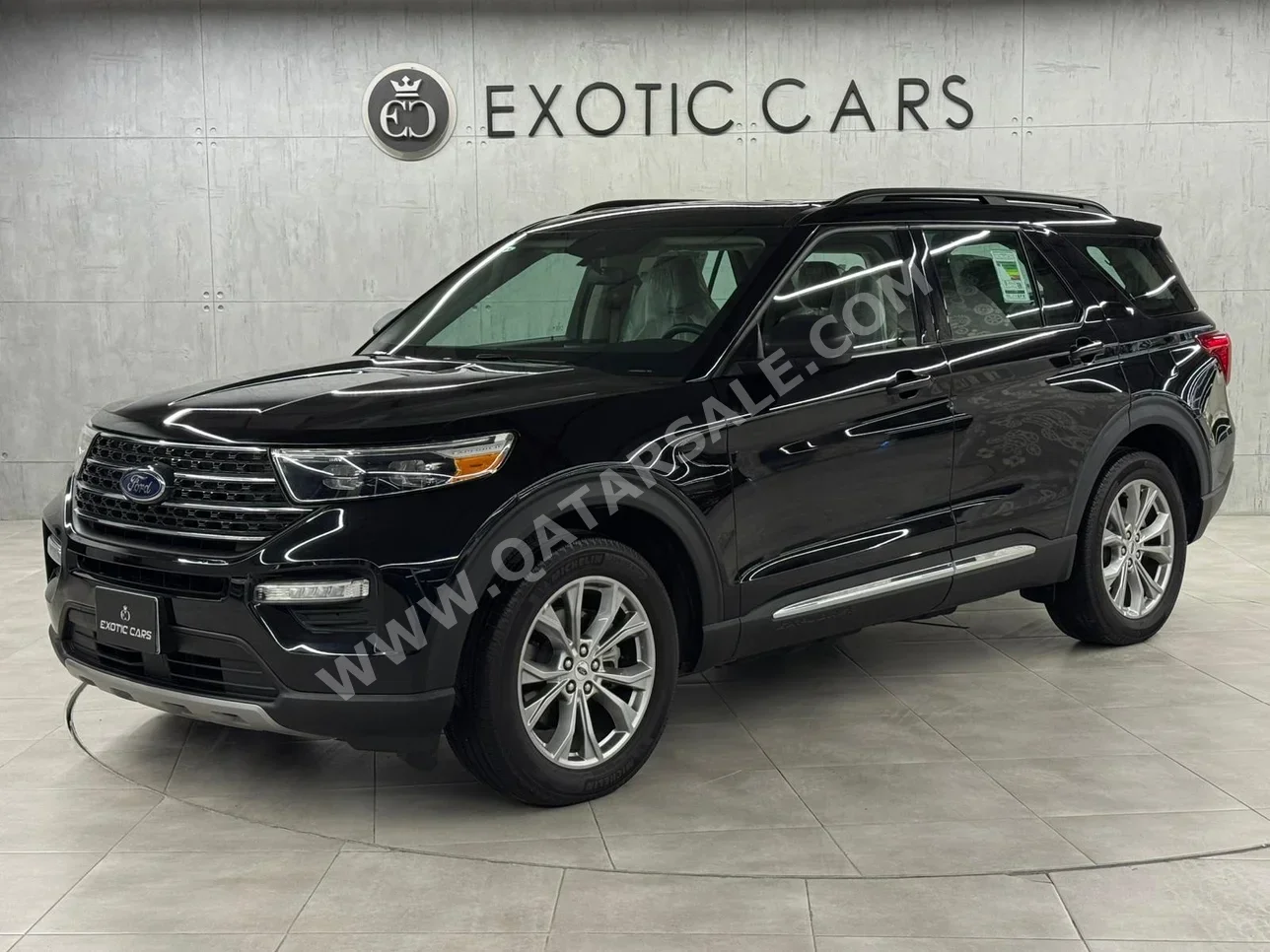 فورد اكسبلورر اكس ال تي 2023 اوتوماتيك 0 كم 6 سلندر دفع رباعي اس يو في أسود تحت الضمان