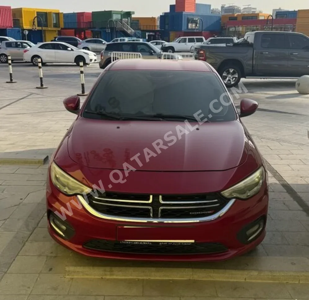 دودج نيون اس اكس تي 2017 اوتوماتيك 115,600 كم 4 سلندر سحب امامي سيدان عنابي