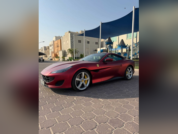 فيراري  بورتوفينو  2019  اف - 1  26,000 كم  8 سلندر  دفع خلفي  كوبيه \ سبورت  أحمر