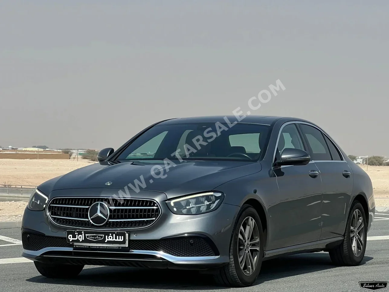 مرسيدس - بنز اي - كلاس 200 2023 اوتوماتيك 58,000 كم 4 سلندر دفع خلفي سيدان رمادي تحت الضمان