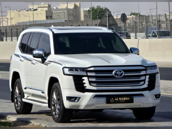 Toyota  Land Cruiser  VX Twin Turbo  2024  Automatic  55,000 Km  6 Cylinder  Four Wheel Drive (4WD)  SUV  White  With Warranty