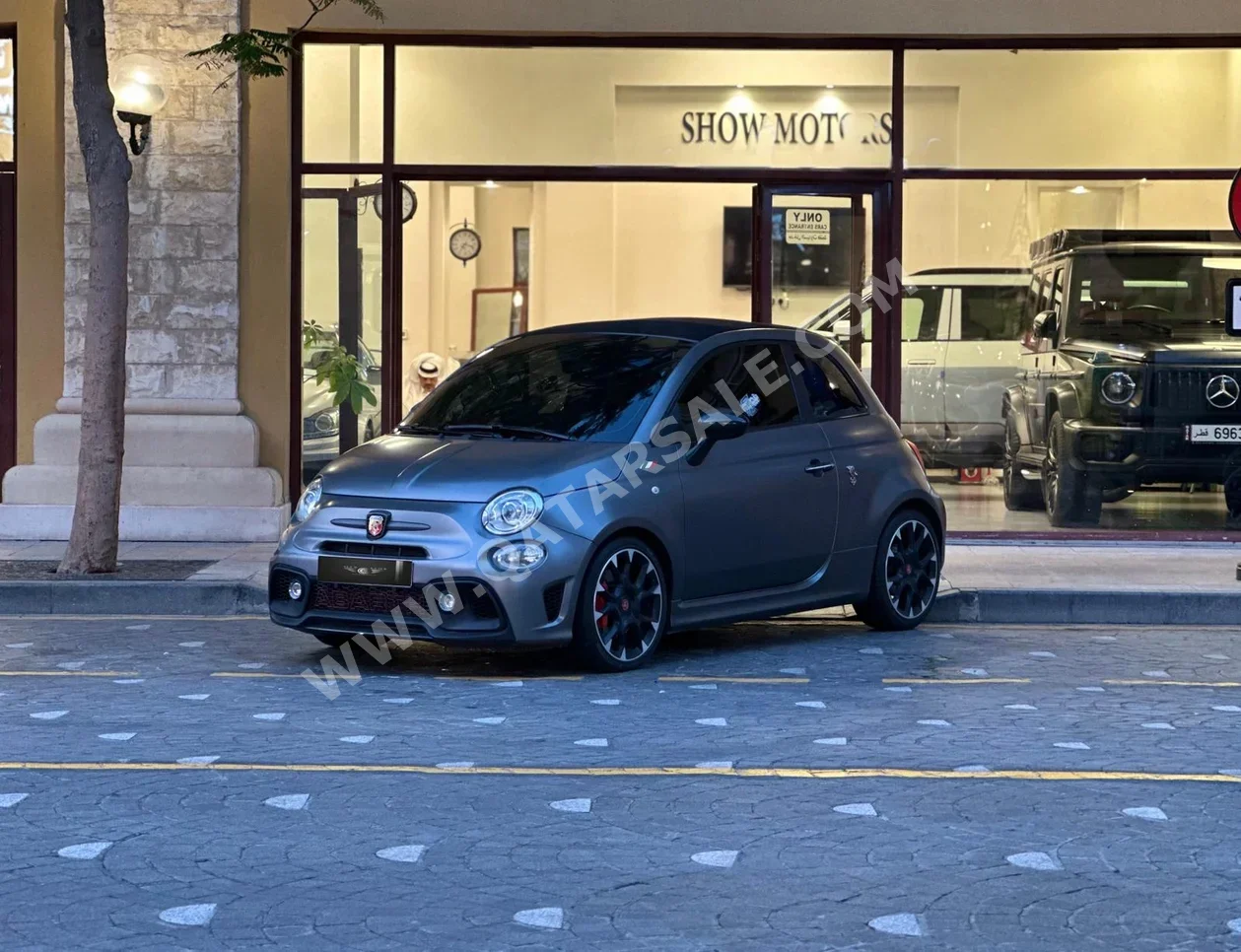 Fiat 595 Abarth 2021 Automatic 50,000 Km 4 Cylinder Front Wheel Drive (FWD) Hatchback Gray Matte With Warranty