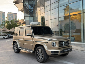 Mercedes-Benz G-Class 500 2022 Automatic 14,000 Km 8 Cylinder Four Wheel Drive (4WD) SUV Gold With Warranty