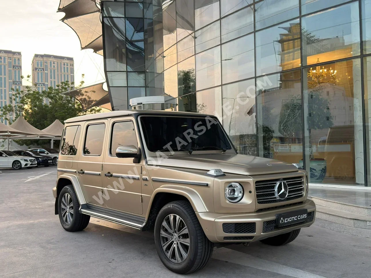 Mercedes-Benz G-Class 500 2022 Automatic 14,000 Km 8 Cylinder Four Wheel Drive (4WD) SUV Gold With Warranty