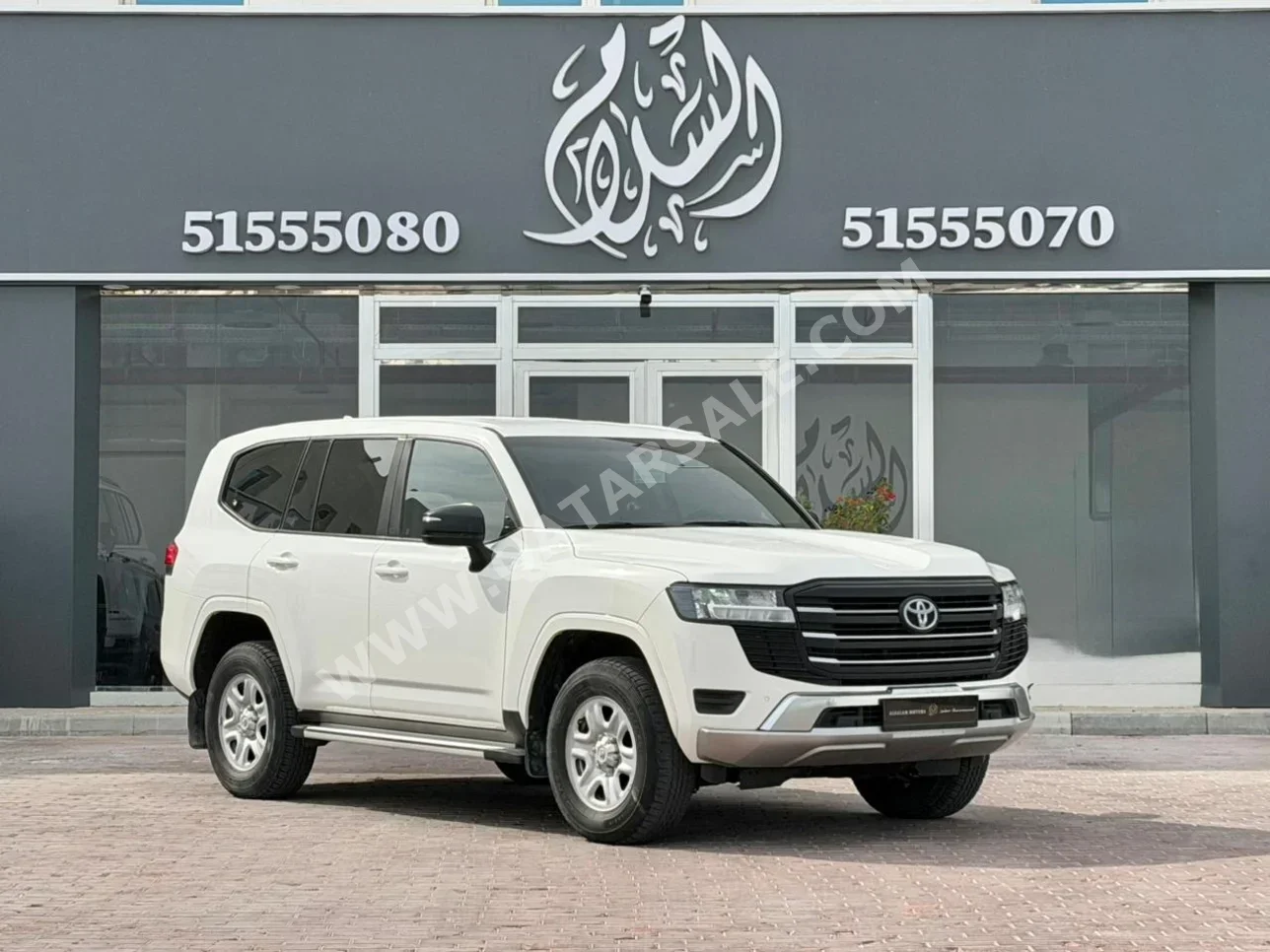 تويوتا لاند كروزر جي اكس 2023 اوتوماتيك 86,000 كم 6 سلندر دفع رباعي اس يو في أبيض