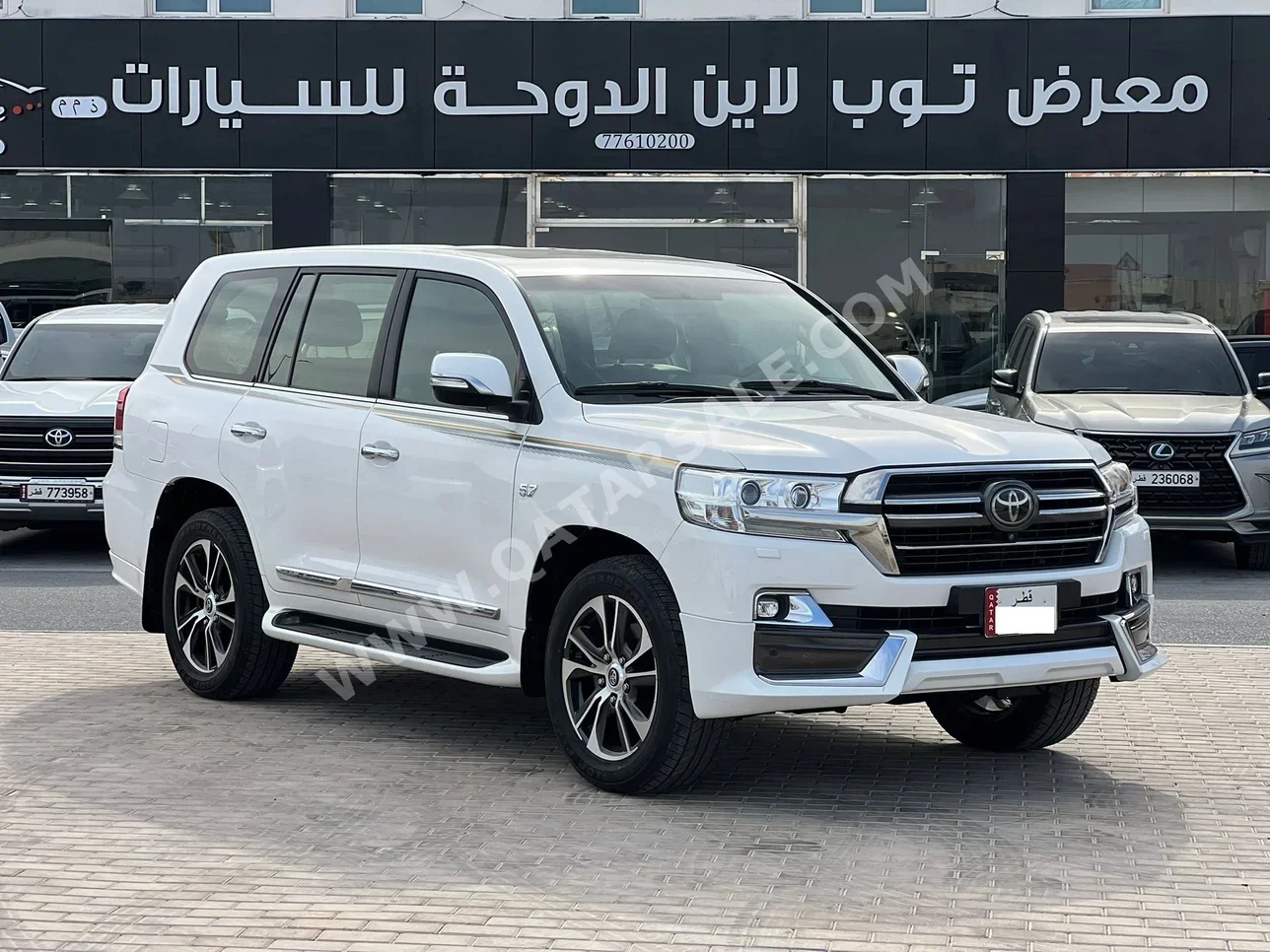 تويوتا لاند كروزر في اكس ار - غراند تورينغ اس 2020 اوتوماتيك 72,000 كم 8 سلندر دفع رباعي اس يو في أبيض
