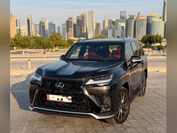 لكزس  ال اكس  600 اف سبورت  2023  اوتوماتيك  45,000 كم  6 سلندر  دفع رباعي  اس يو في  أسود  تحت الضمان