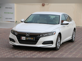 Honda Accord 2020 Automatic 110,000 Km 4 Cylinder Rear Wheel Drive (RWD) Sedan White