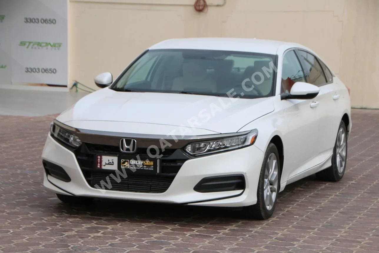 Honda Accord 2020 Automatic 110,000 Km 4 Cylinder Rear Wheel Drive (RWD) Sedan White