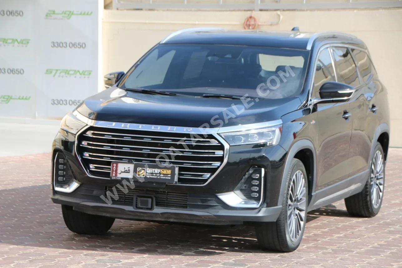 Jetour X90 Plus 2024 Automatic 94,000 Km 4 Cylinder Four Wheel Drive (4WD) SUV Black With Warranty