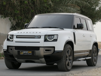 لاند روفر  ديفيندر  110 اتش اس اي  2025  اوتوماتيك  0 كم  6 سلندر  دفع رباعي  اس يو في  أبيض  تحت الضمان