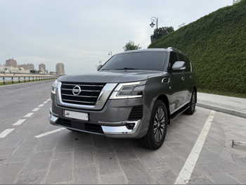 Nissan Patrol Titanium 2020 Automatic 56,000 Km 8 Cylinder Four Wheel Drive (4WD) SUV Gray