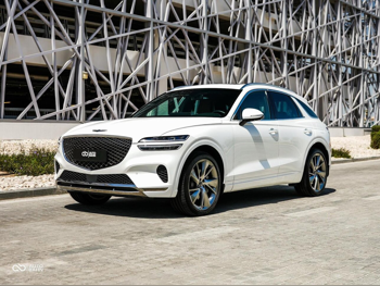 Genesis GV 70 2023 Automatic 25,000 Km 4 Cylinder All Wheel Drive (AWD) SUV White With Warranty