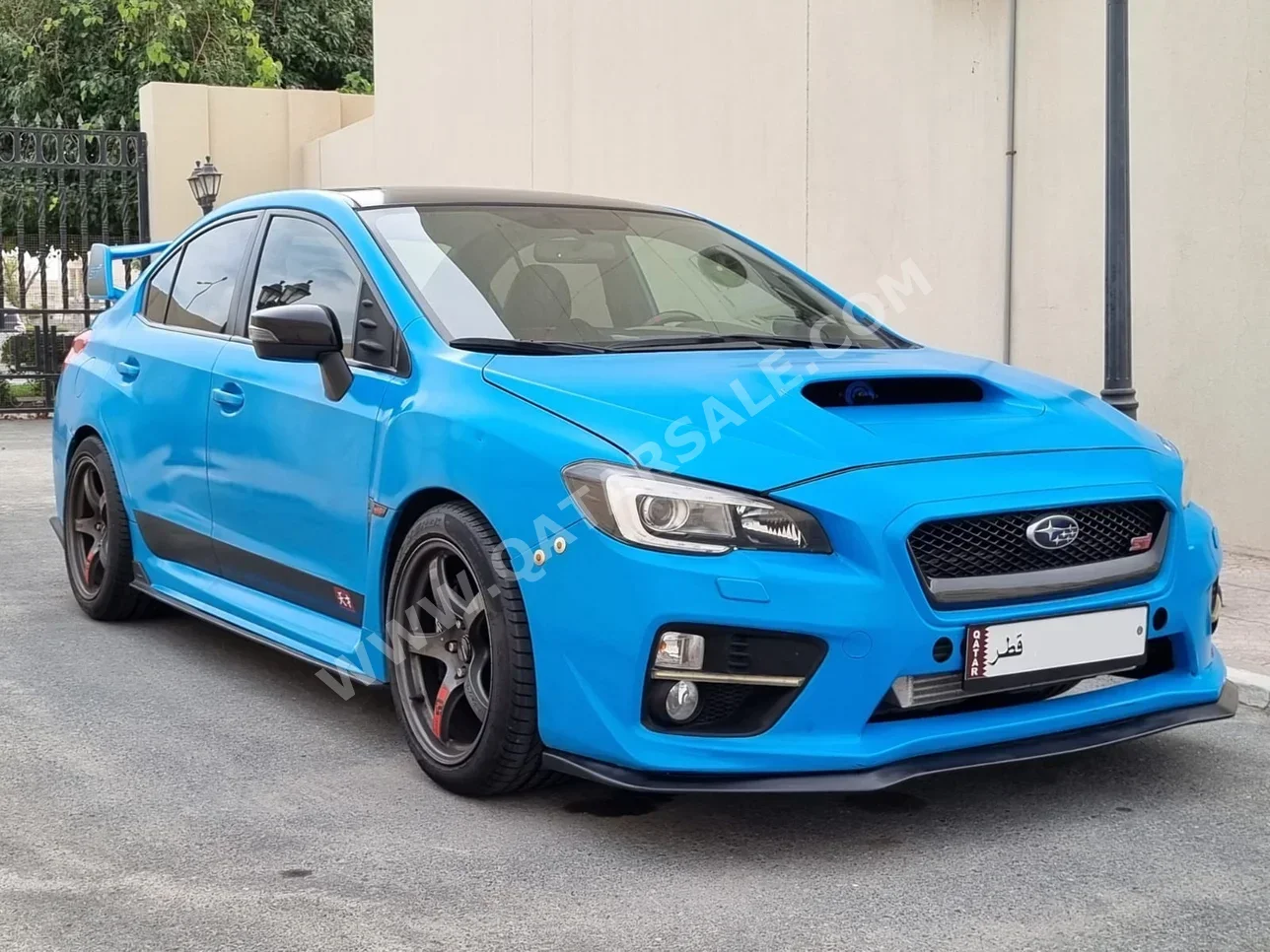 سوبارو دبليو ار اكس اس تي اي 2015 عادي 77,000 كم 4 سلندر دفع رباعي سيدان ازرق