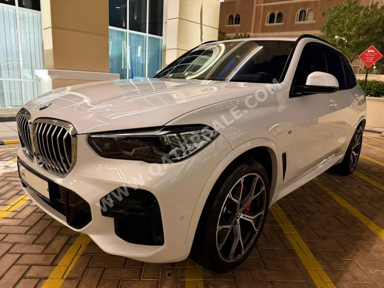 BMW X-Series X5 2022 Automatic 55,000 Km 6 Cylinder Four Wheel Drive (4WD) SUV White With Warranty