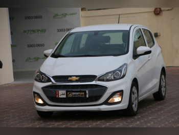 Chevrolet Spark 2019 Automatic 76,000 Km 4 Cylinder Front Wheel Drive (FWD) Hatchback White