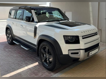 Land Rover Defender 110 S 2023 Automatic 118,000 Km 6 Cylinder Four Wheel Drive (4WD) SUV White With Warranty