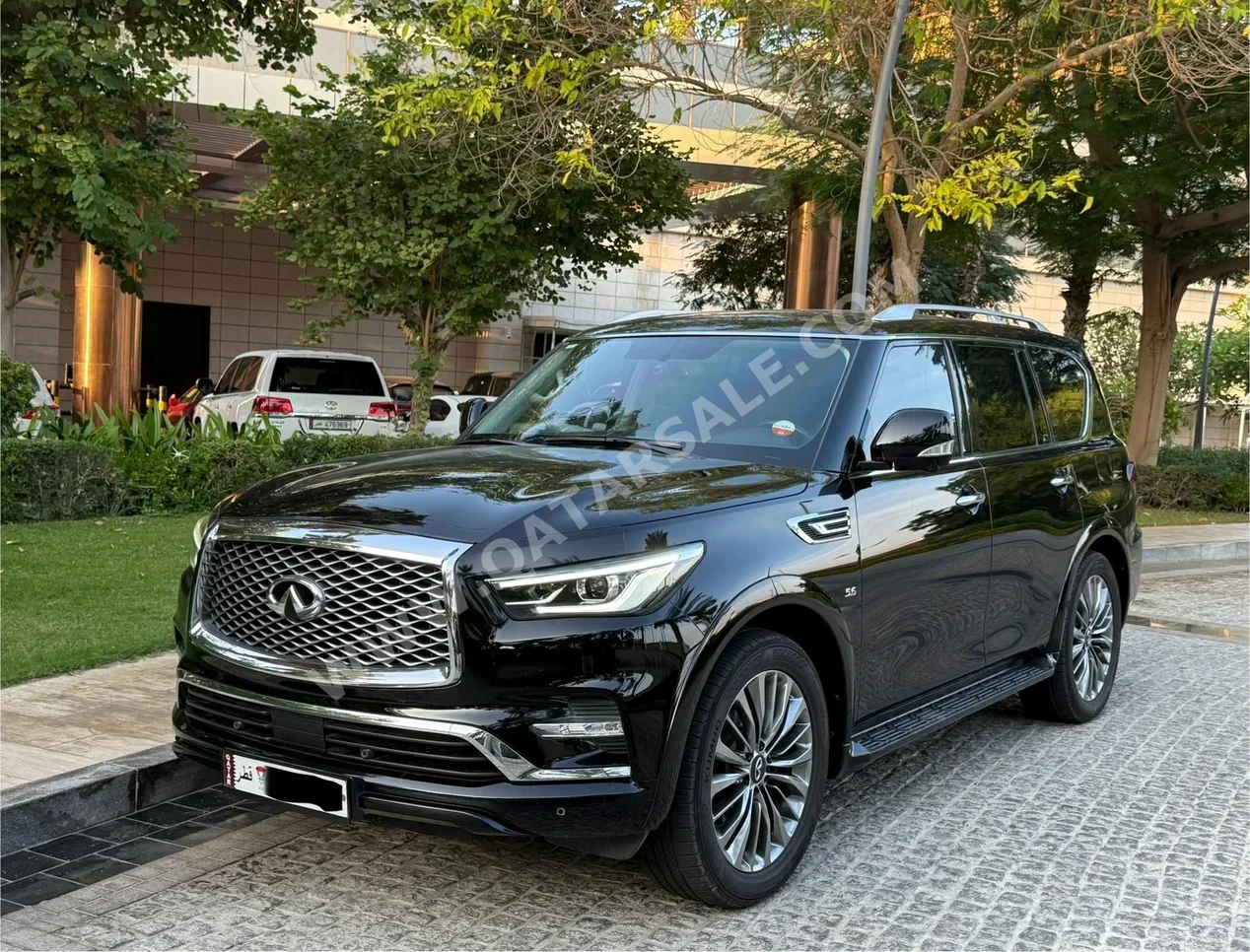 Infiniti QX 80 2018 Automatic 62,000 Km 8 Cylinder Four Wheel Drive (4WD) SUV Black