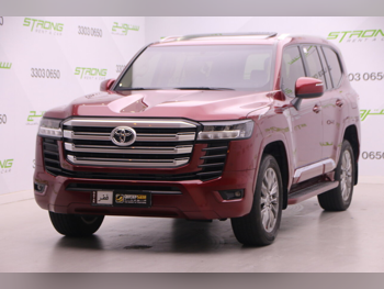 Toyota Land Cruiser GXR 2022 Automatic 56,000 Km 6 Cylinder Four Wheel Drive (4WD) SUV Maroon