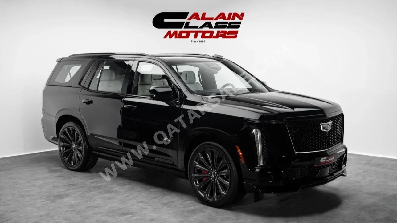 كاديلاك اسكيليد في سوبر جارج 2025 اوتوماتيك 5,018 كم 8 سلندر دفع كلي مستمر اس يو في أسود