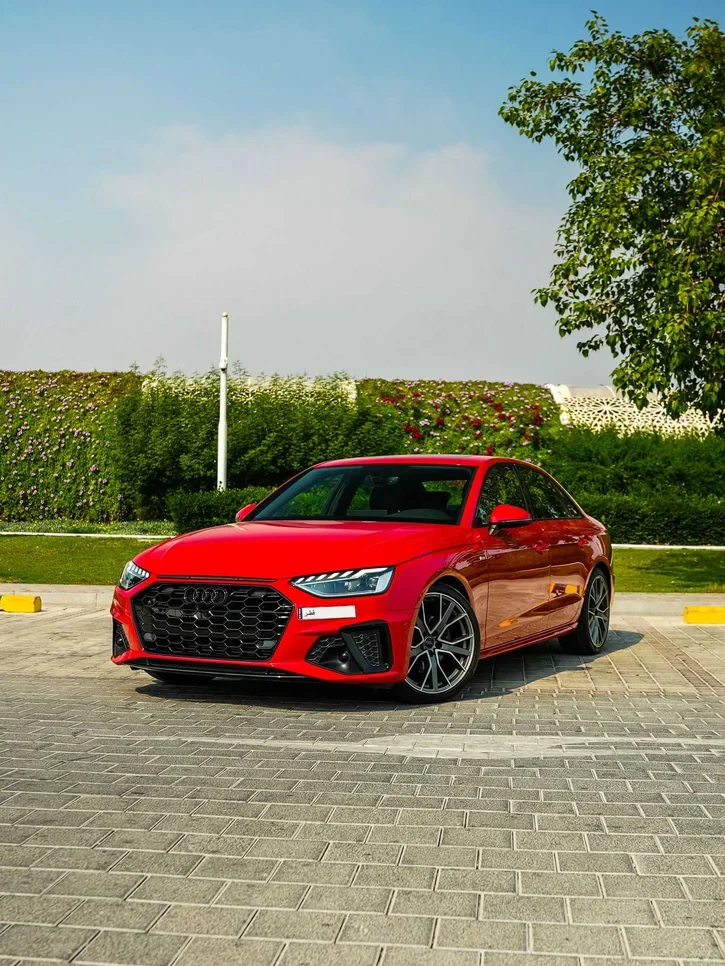 Audi  A4  S-line  2020  Automatic  55,000 Km  4 Cylinder  Four Wheel Drive (4WD)  SUV  Red  With Warranty