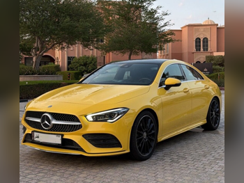 مرسيدس - بنز  سي ال ايه  250 اي ام جي  2020  اوتوماتيك  77,000 كم  4 سلندر  دفع خلفي  سيدان  أصفر