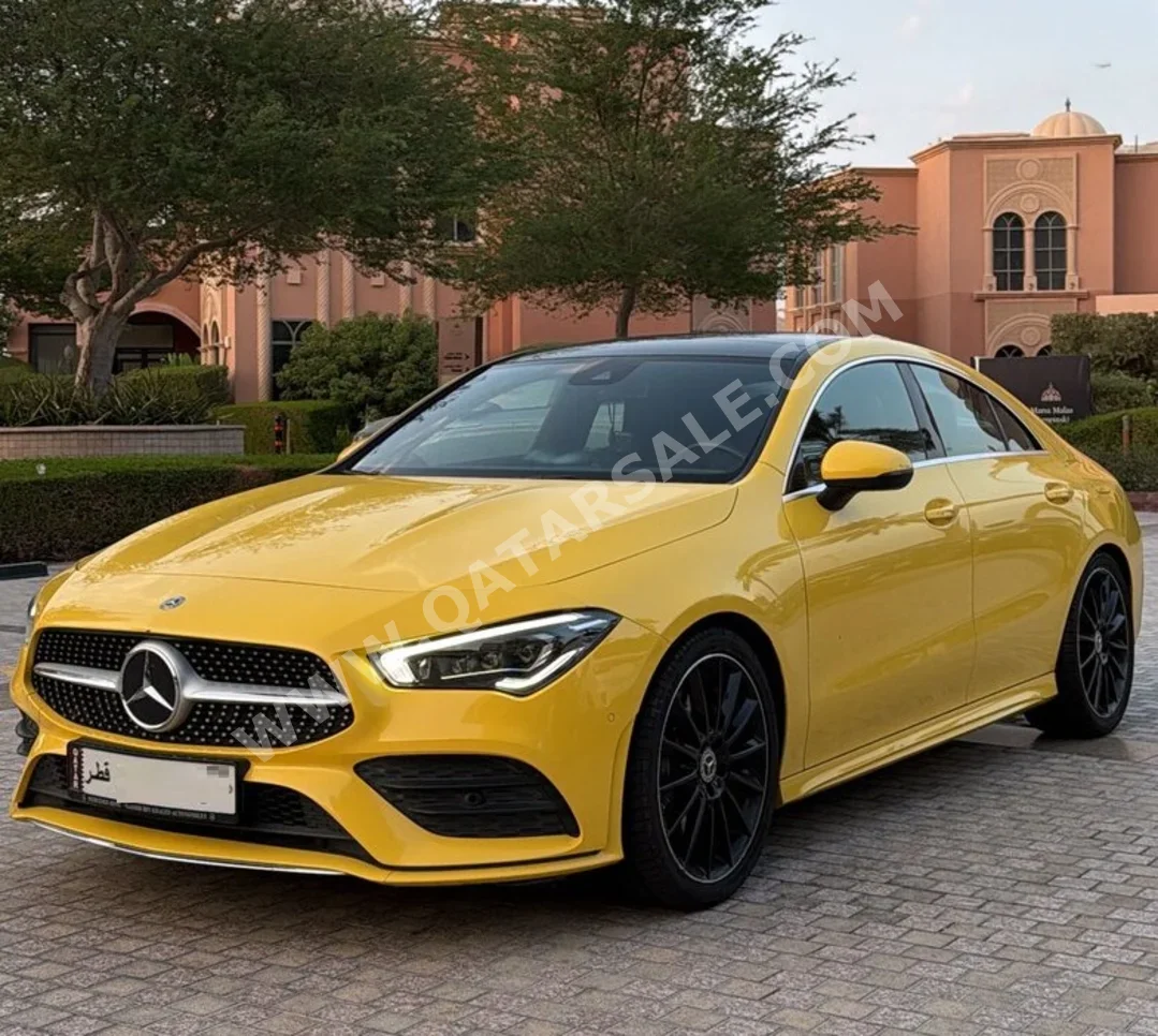 مرسيدس - بنز سي ال ايه 250 اي ام جي 2020 اوتوماتيك 77,000 كم 4 سلندر دفع خلفي سيدان أصفر