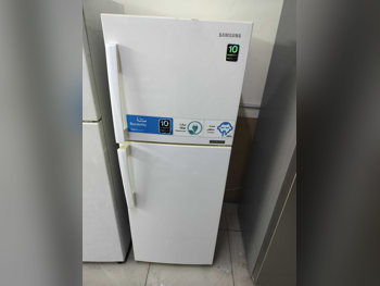 سامسونج ثلاجة بفريزر سفلي - أبيض