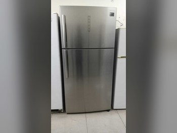 سامسونج ثلاجة بفريزر سفلي - اللون الرمادي