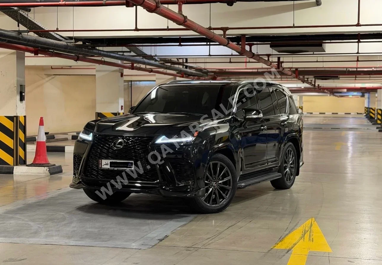 Lexus LX 600 F-Sport 6 Cylinder SUV 4x4 Black 2025