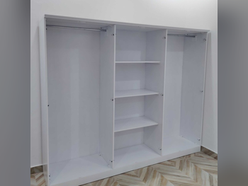 خزائن ودواليب الملابس والزينة - دوحة فيرنيتشر - خزائن - أبيض