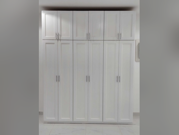 خزائن ودواليب الملابس والزينة - دوحة فيرنيتشر - خزائن - أبيض