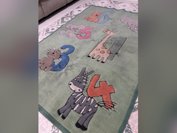 السجاد هومز أر أس البوليستر أخضر سميك مستطيل