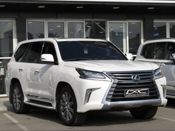 لكزس  ال اكس  570  2016  اوتوماتيك  116,000 كم  8 سلندر  دفع رباعي  اس يو في  أبيض