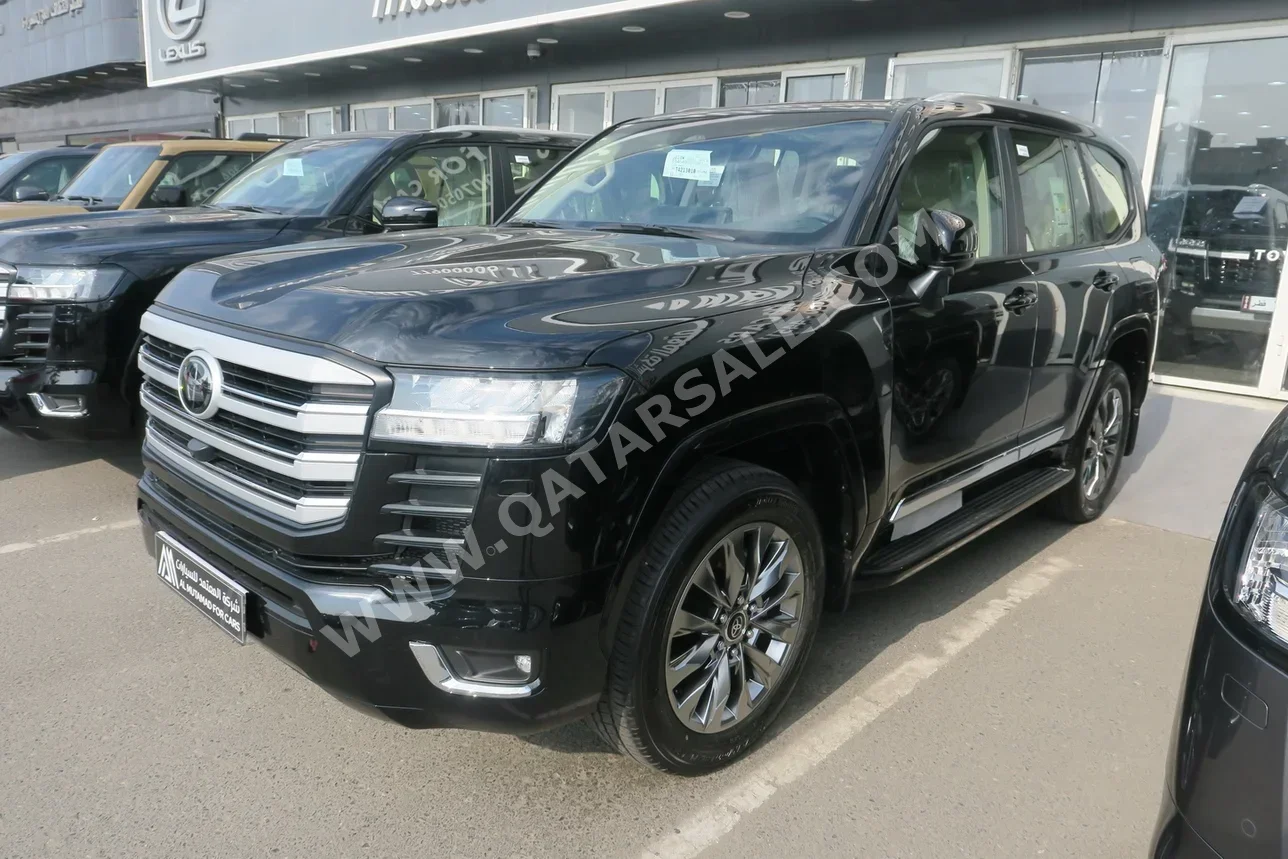 تويوتا لاند كروزر جي اكس ار 2026 اوتوماتيك 0 كم 6 سلندر دفع رباعي اس يو في أسود تحت الضمان