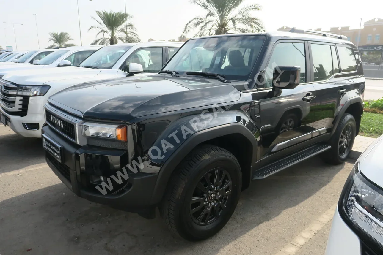 Toyota Prado TX Turbo 2024 Automatic 0 Km 4 Cylinder Four Wheel Drive (4WD) SUV Black With Warranty